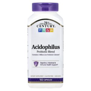 21st Century Acidophilus Probiotic Blend, 150 Capsules