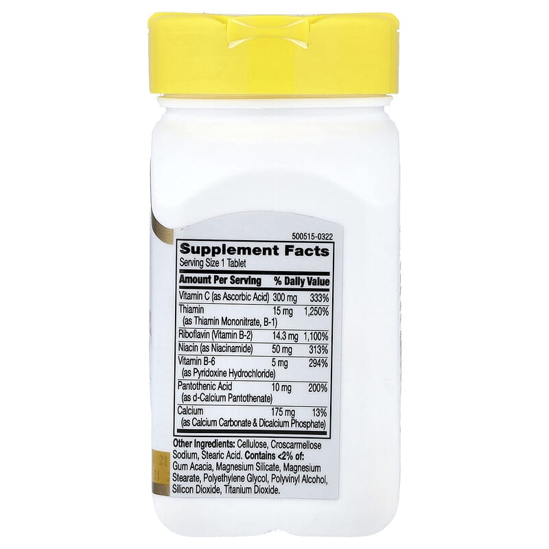 21st Century B-Complex Plus Vitamin C 100 Tablets