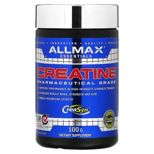 Creatine Pharmaceutical Grade Unflavored, 3.53 oz (100 g) by Allmax