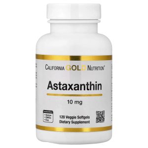 Astaxanthin 10 mg, 120 Veggie Softgels by California Gold Nutrition