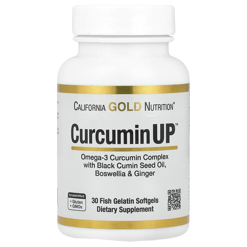 CurcuminUP, 30 Fish Gelatin Softgels by California Gold Nutrition