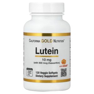 Lutein with Zeaxanthin from Marigold Extract, 120 Veggie Softgels by California Gold Nutrition