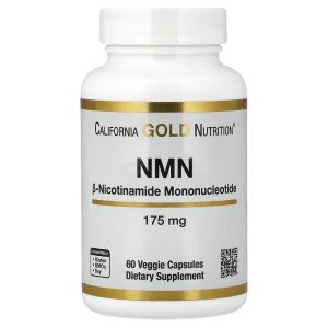 NMN 175 mg, 60 Veggie Capsules by California Gold Nutrition