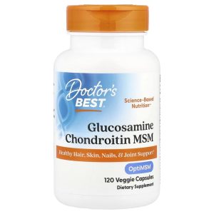 Glucosamine Chondroitin MSM, 120 Veggie Capsules by Doctor's Best