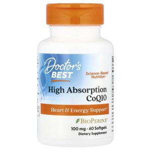 High Absorption CoQ10, 60 Softgels by Doctor's Best