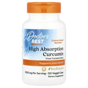High Absorption Curcumin, 120 Veggie Caps by Doctor's Best