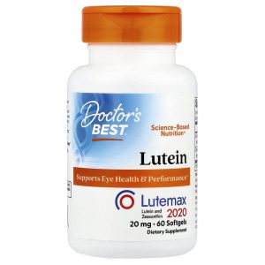 Lutein Lutemax 2020, 60 Softgels by Doctor's Best