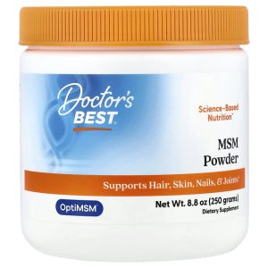 MSM Powder with OptiMSM, 8.8 oz (250 g) by Doctor's Best