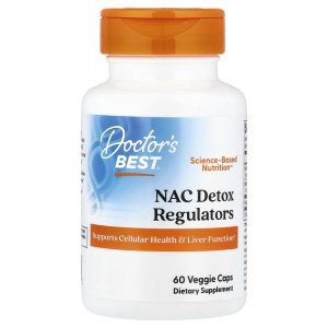 NAC Detox Regulators, 60 Veggie Caps by Doctor's Best