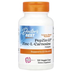 PepZin GI Zinc L-Carnosine Complex, 120 Veggie Caps by Doctor's Best