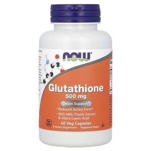 Glutathione 500 mg, 120 Veg Capsules by NOW Foods