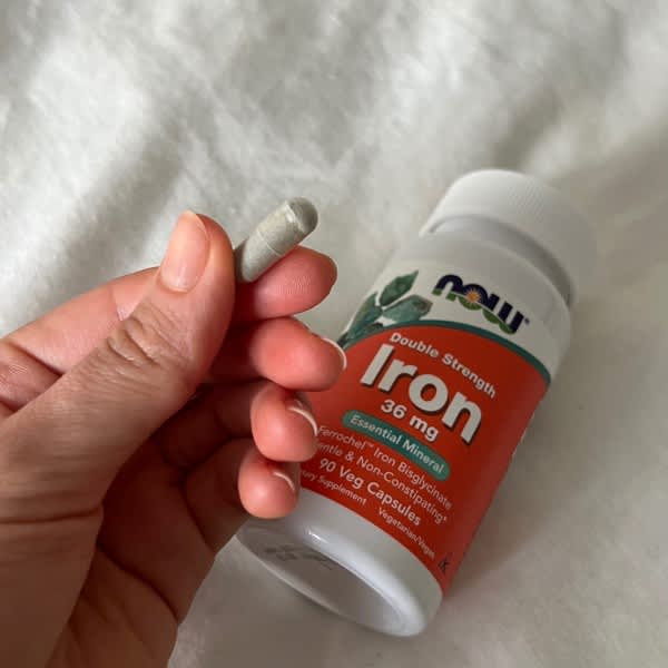 Iron 36 mg, 90 Veg Capsules by NOW Foods