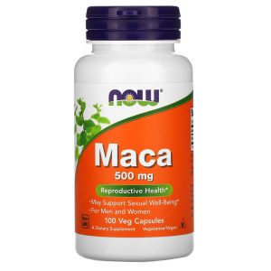 Maca 500 mg, 100 Veg Capsules by NOW Foods
