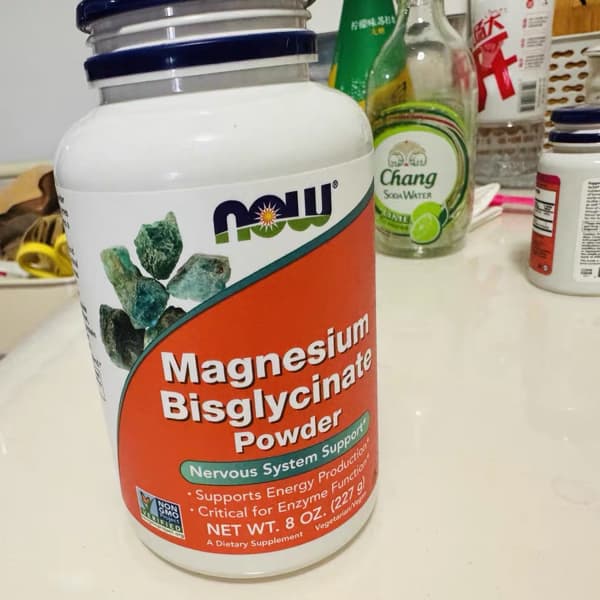 Magnesium Bisglycinate Powder, 8 oz (227 g) by NOW Foods