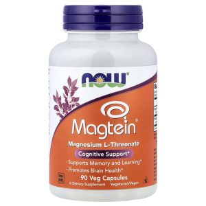 Magtein 90 Veg Capsules by NOW Foods