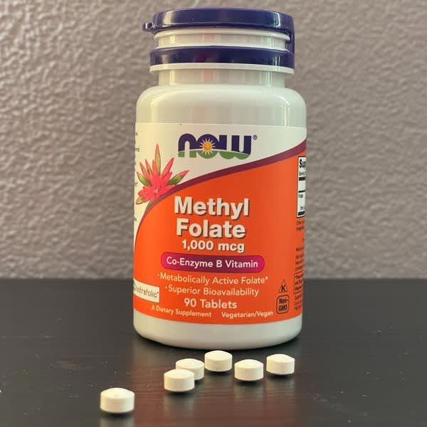 Methyl Folate 1,000 mcg, 90 Tablets by NOW Foods